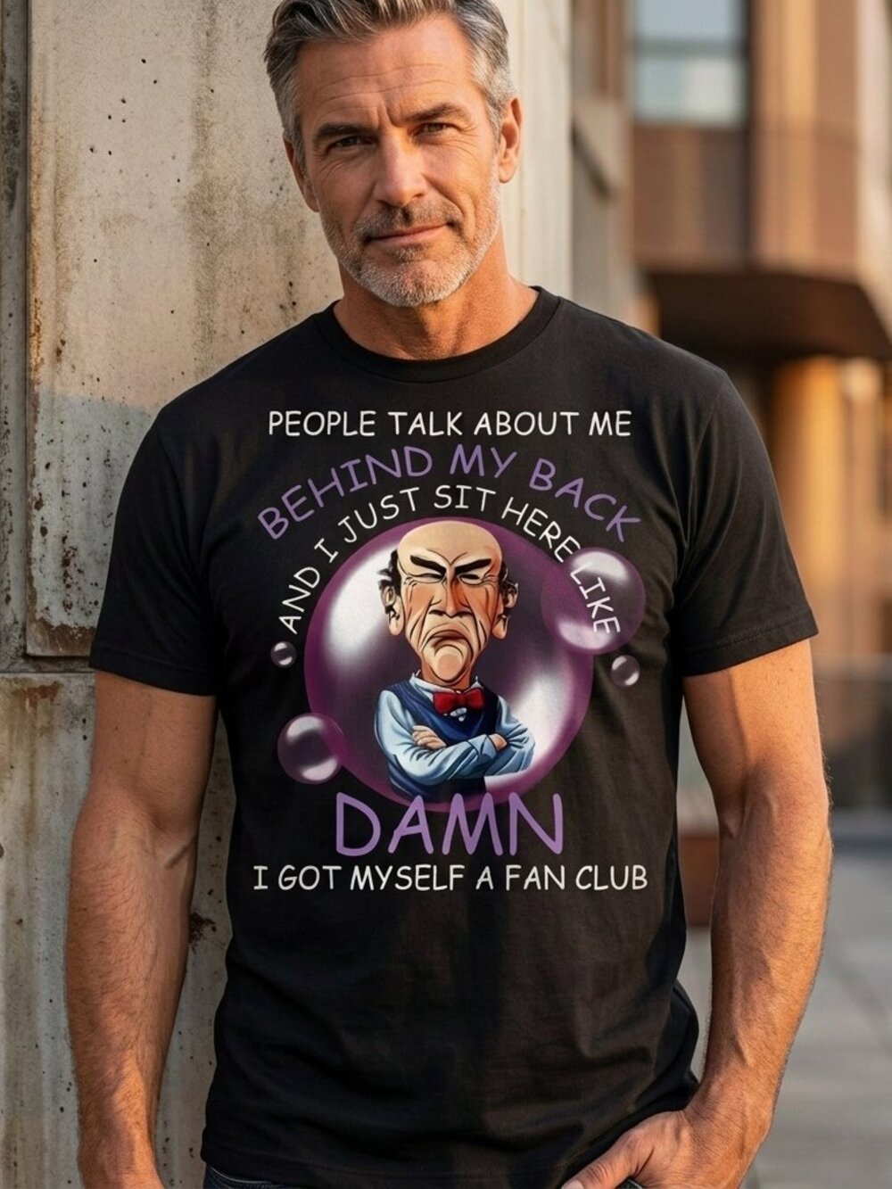 Sarcastic Fan Club Tee • Dark Humor Graphic Shirt • Unisex Attitude Streetwear